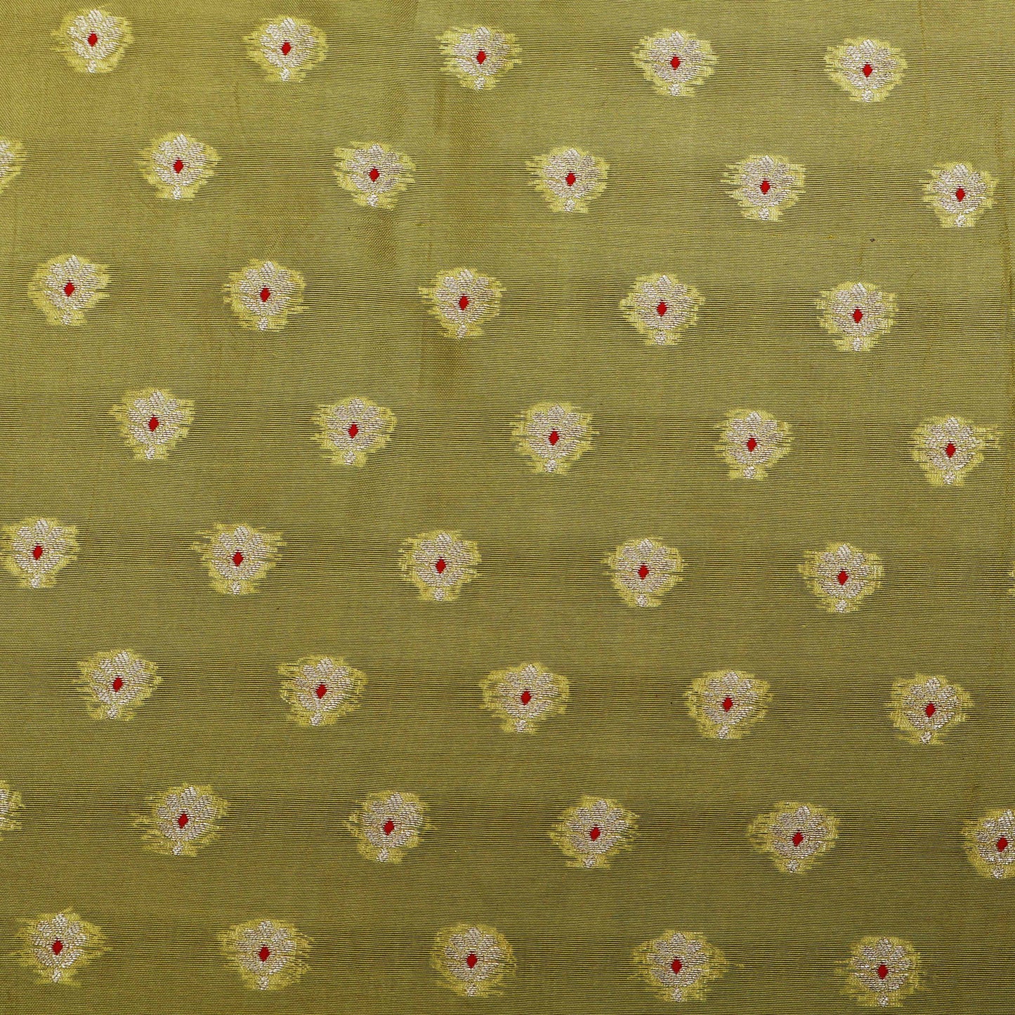 Lemon Color Brocade Fabric