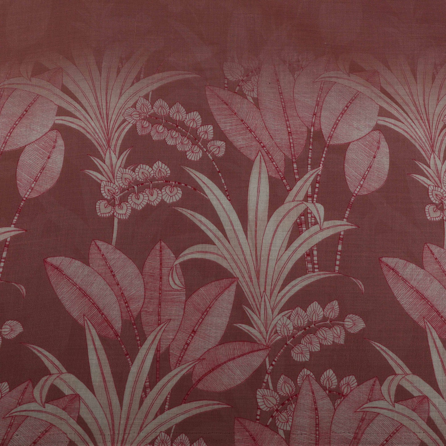 Multi Colored Mulmul Digital Print Fabric