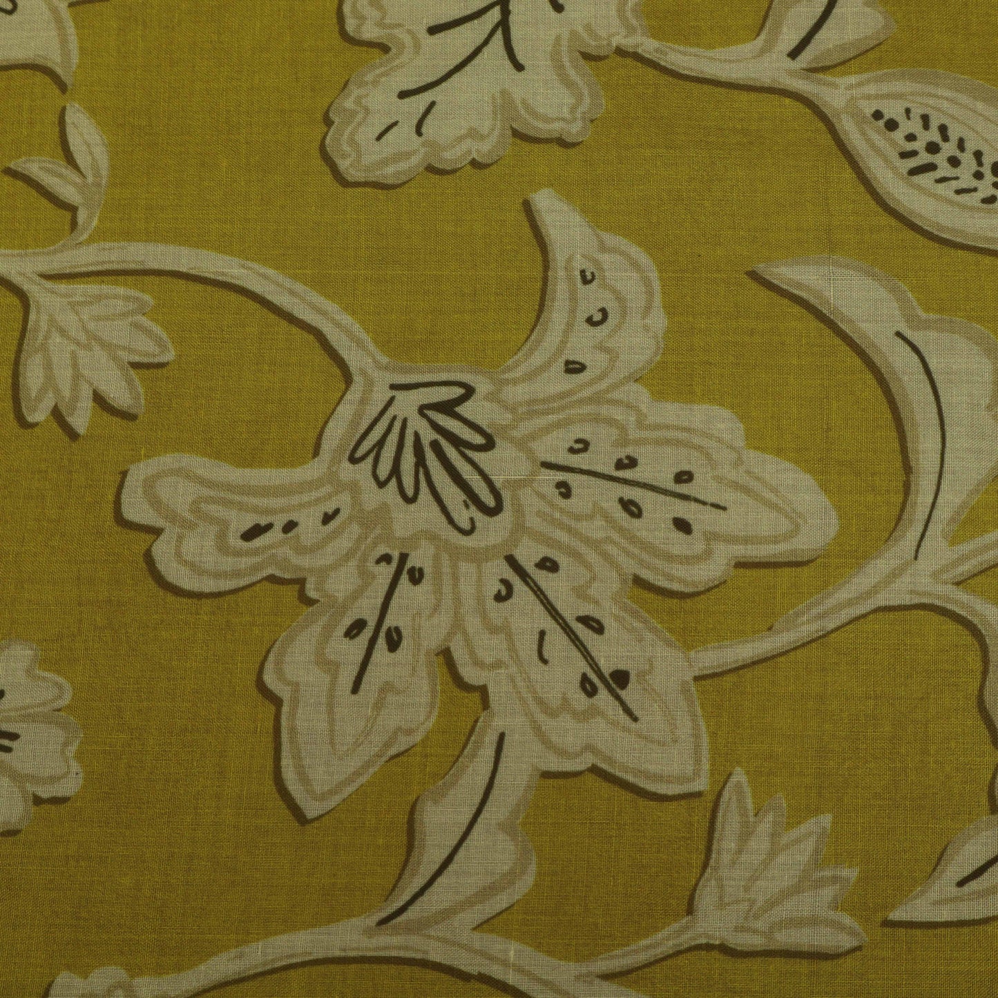 Multi Colored Mulmul Digital Print Fabric