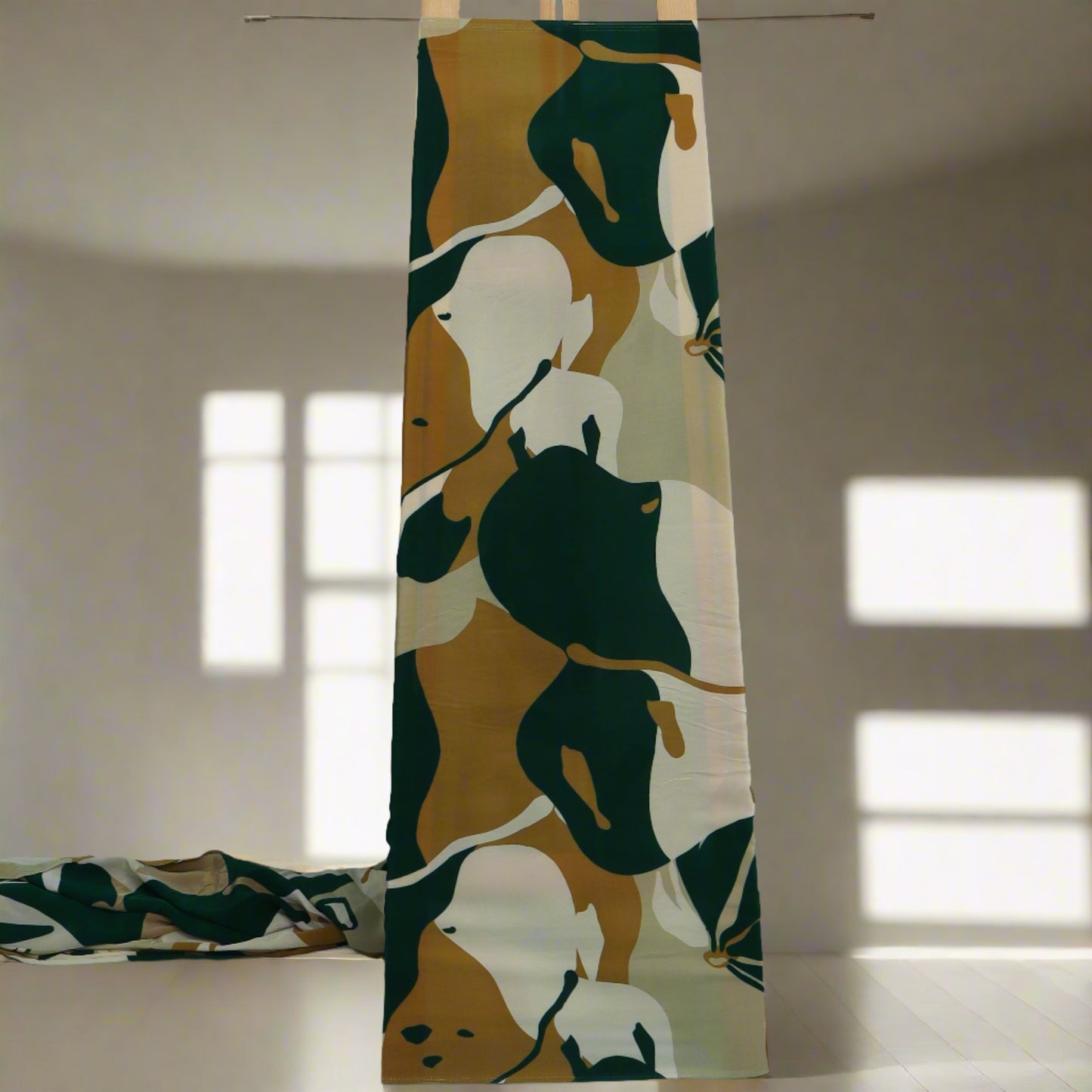 Multi Color Crepe Print Fabric