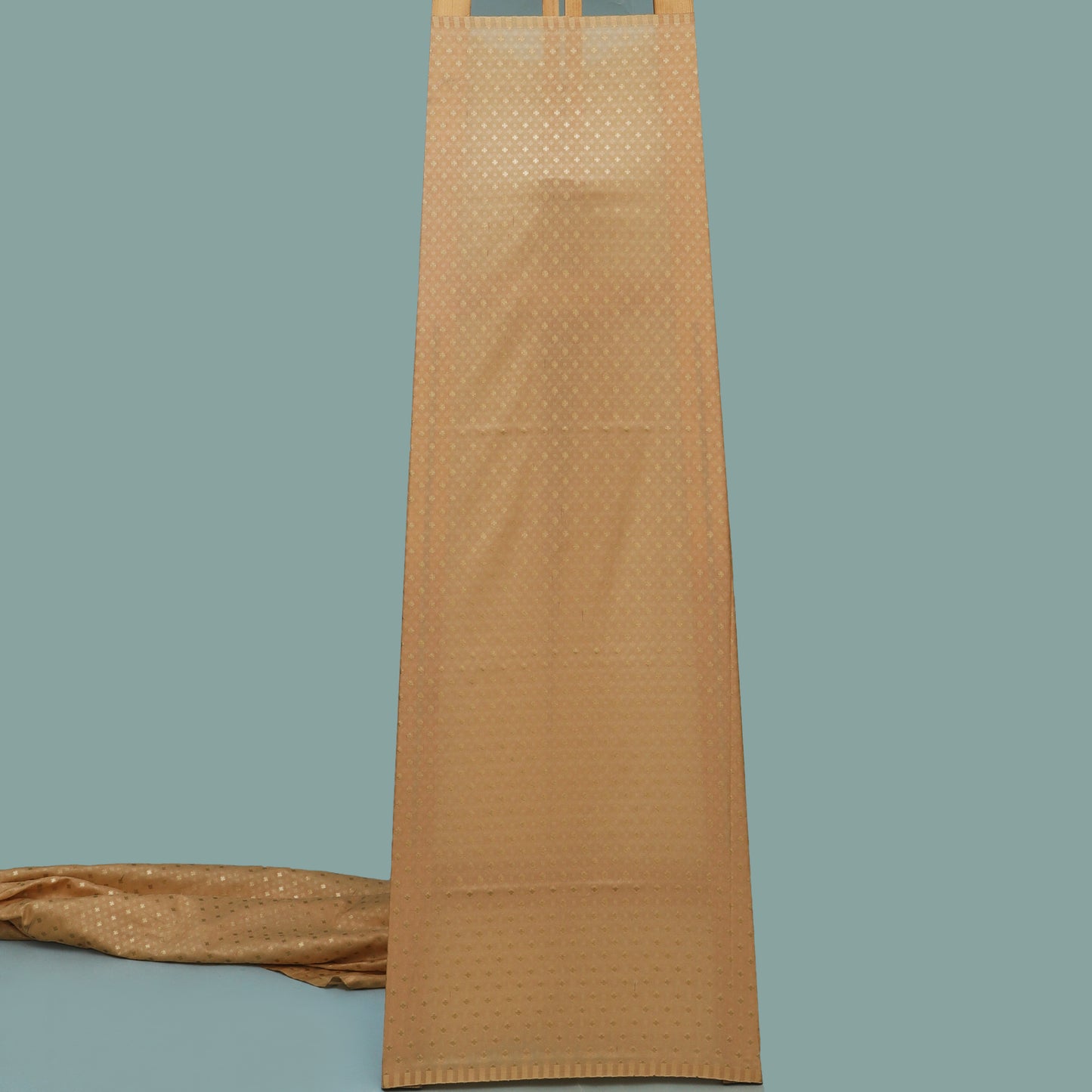 Beige Color Tanchui Brocade Fabric