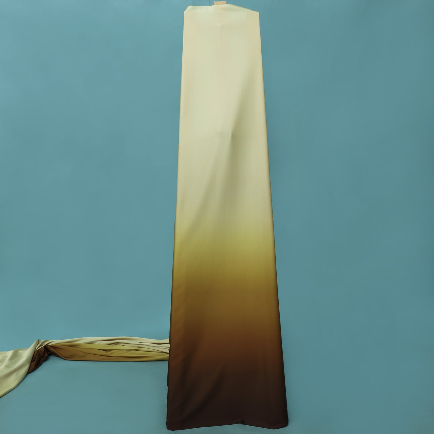 Shaded Ombre Armani Satin Fabric