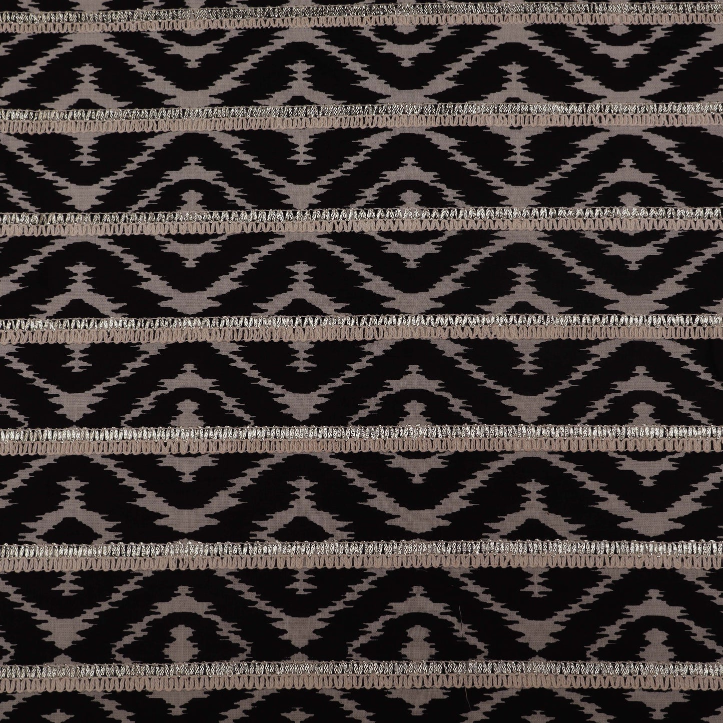 Colored Cotton Gota Work Fabric