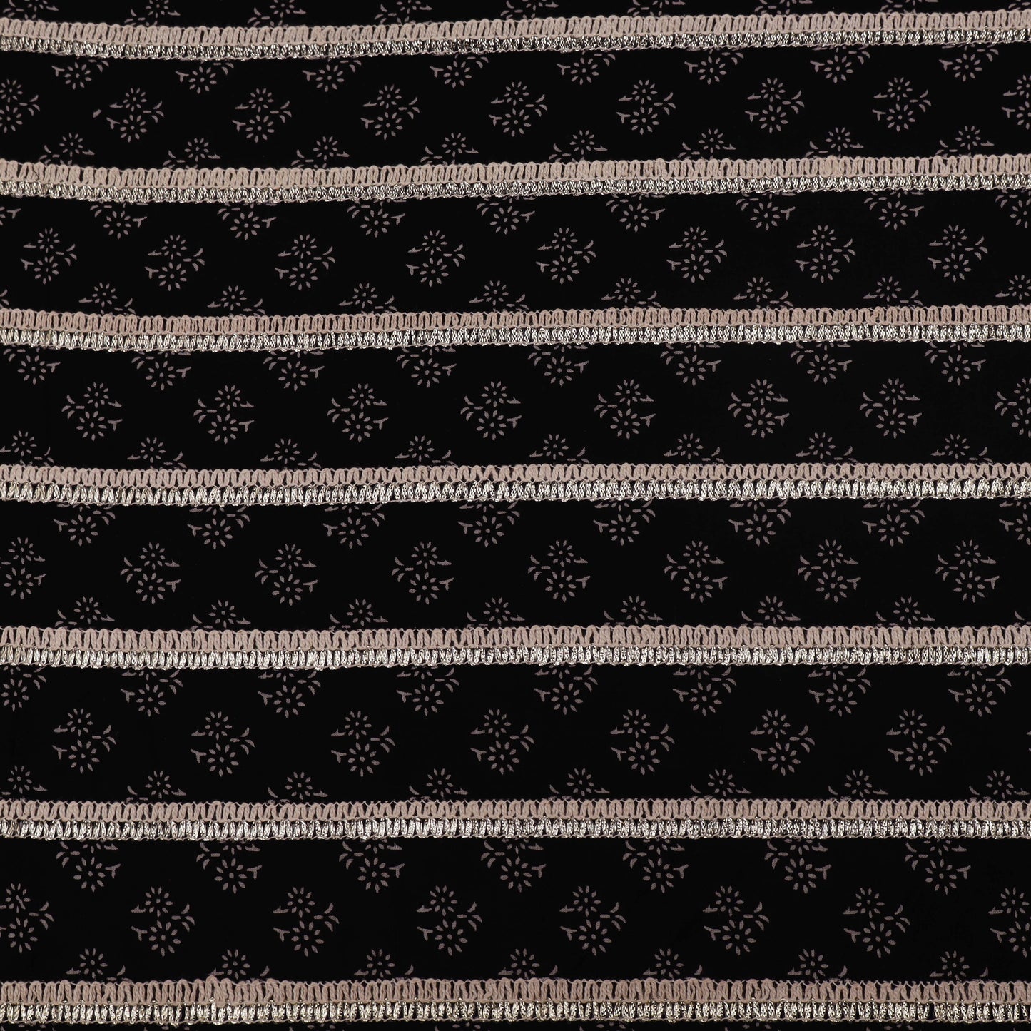 Colored Cotton Gota Work Fabric