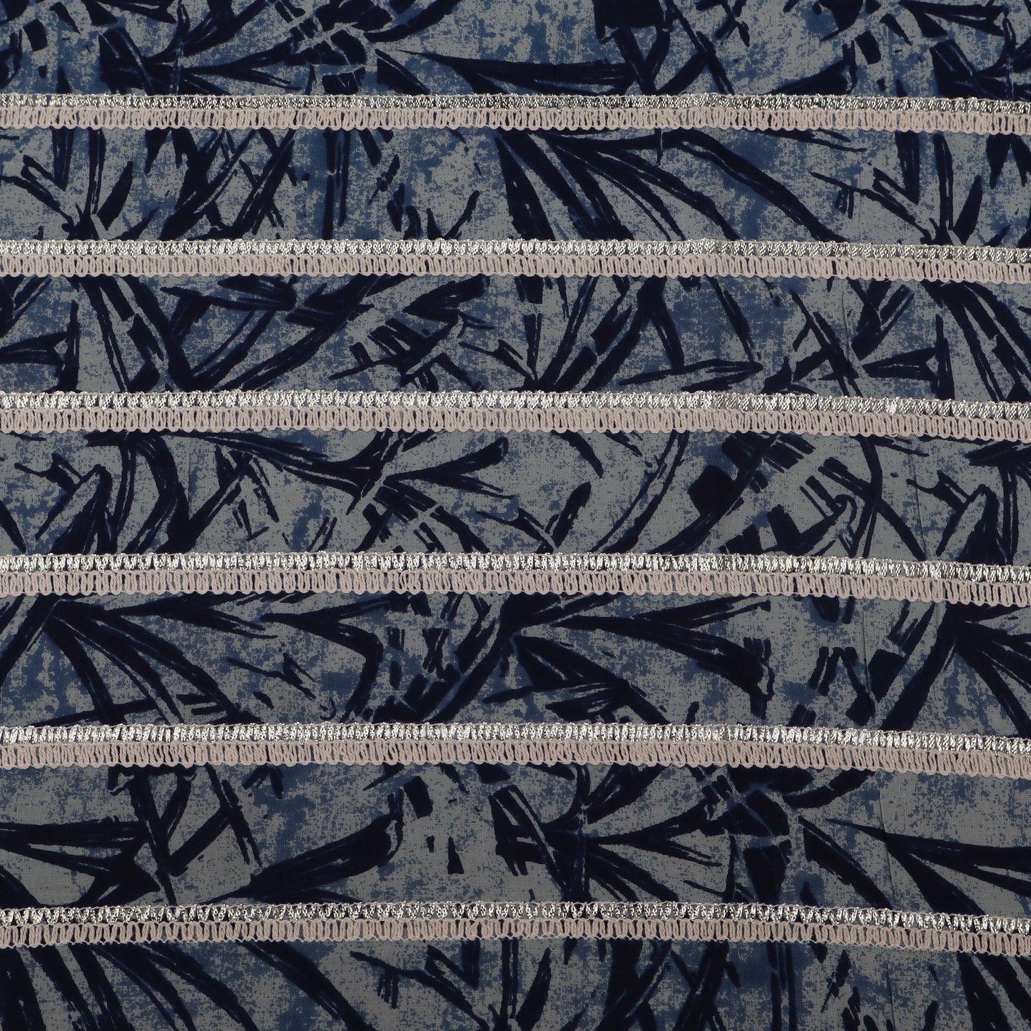 Colored Cotton Gota Work Fabric