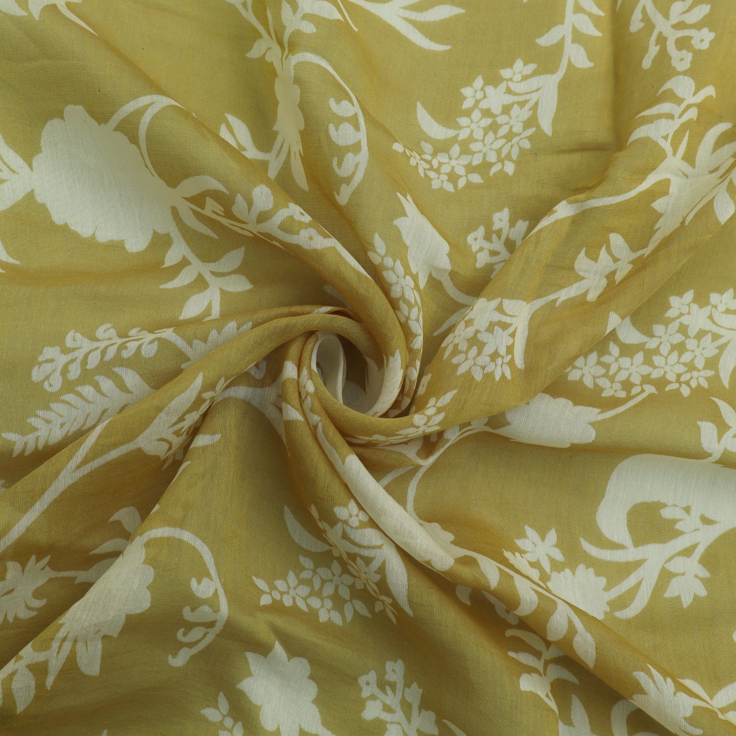 Chanderi Print Fabric