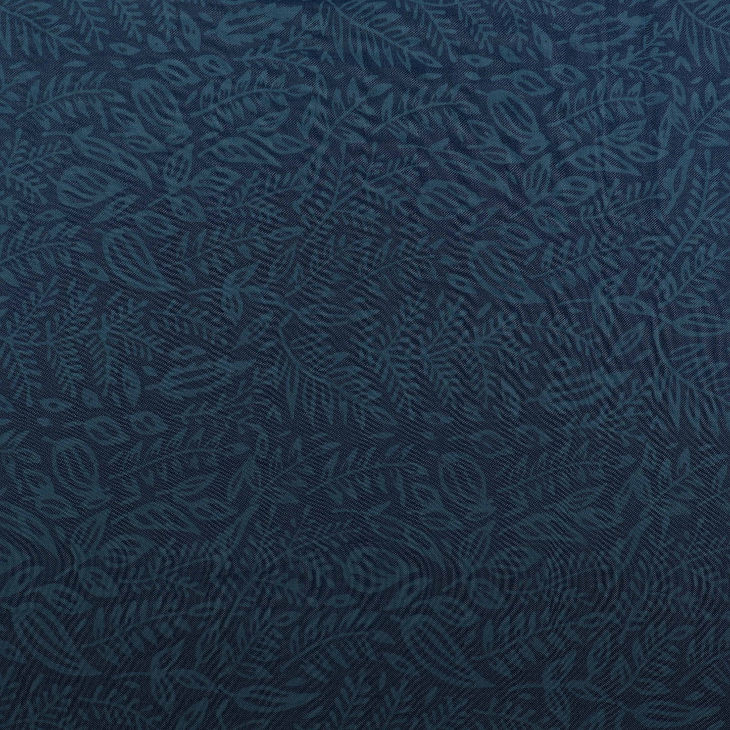 Blue Color Denim Lycra Print Fabric