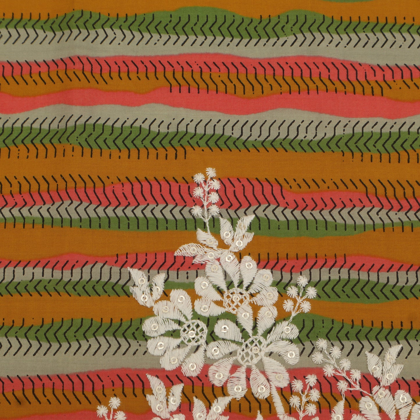 Cotton Embroidery Fabric