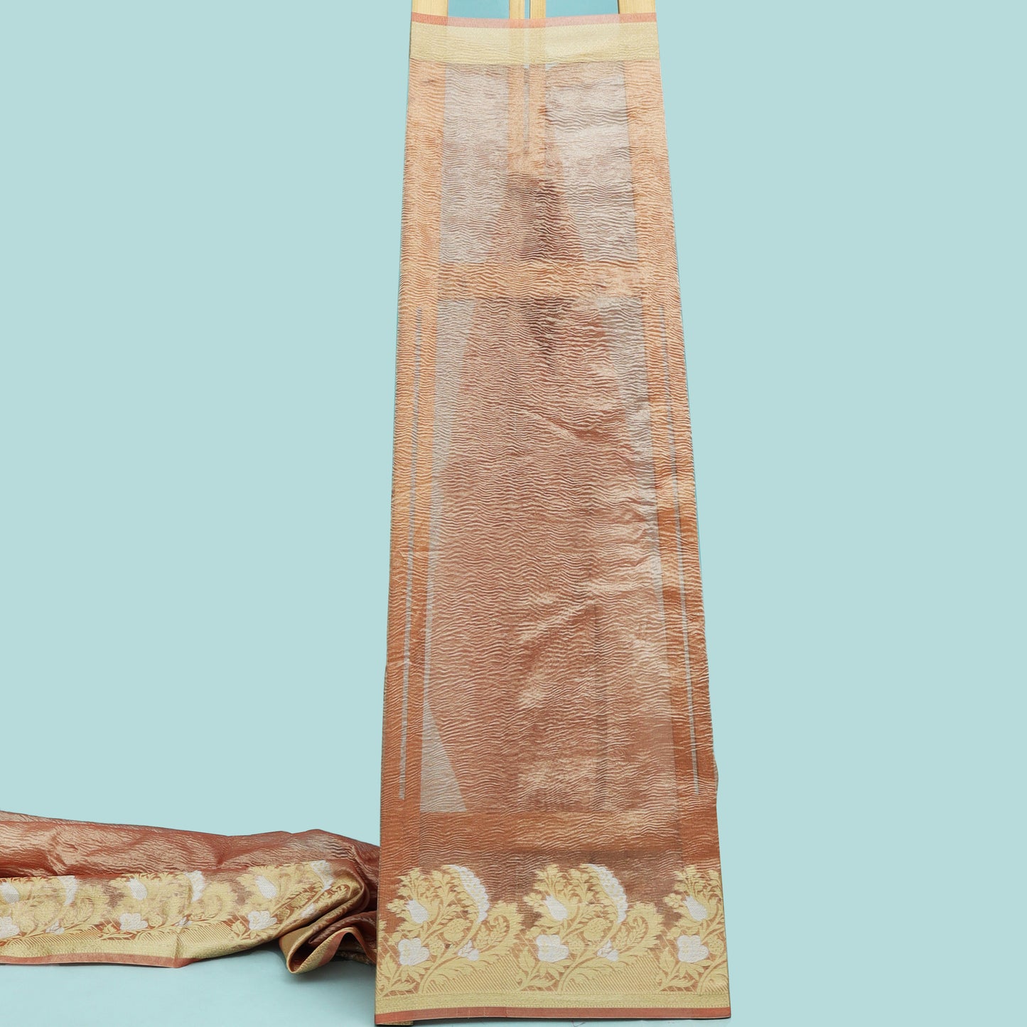 Crush Tissue Border Fabric