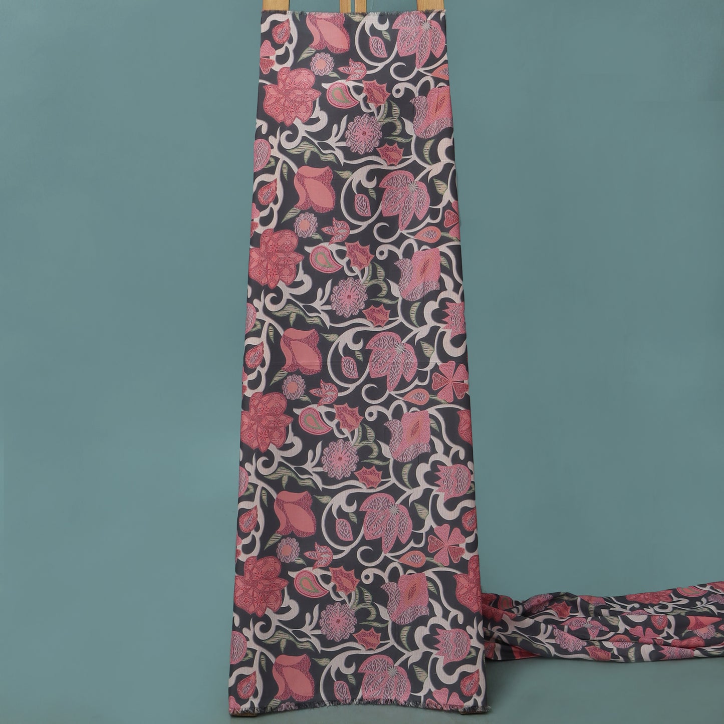 Colored Rayon Print Fabric