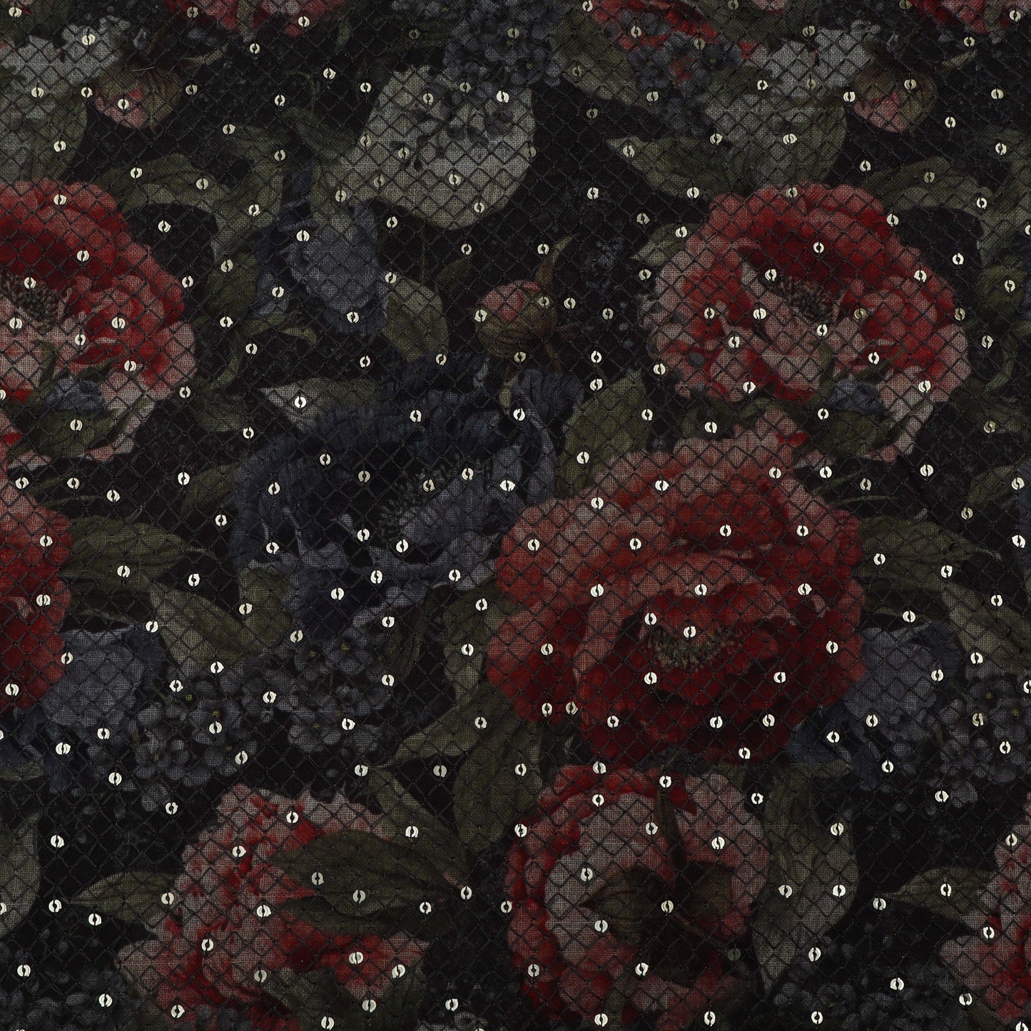 Colored Linen Embroidery Fabric