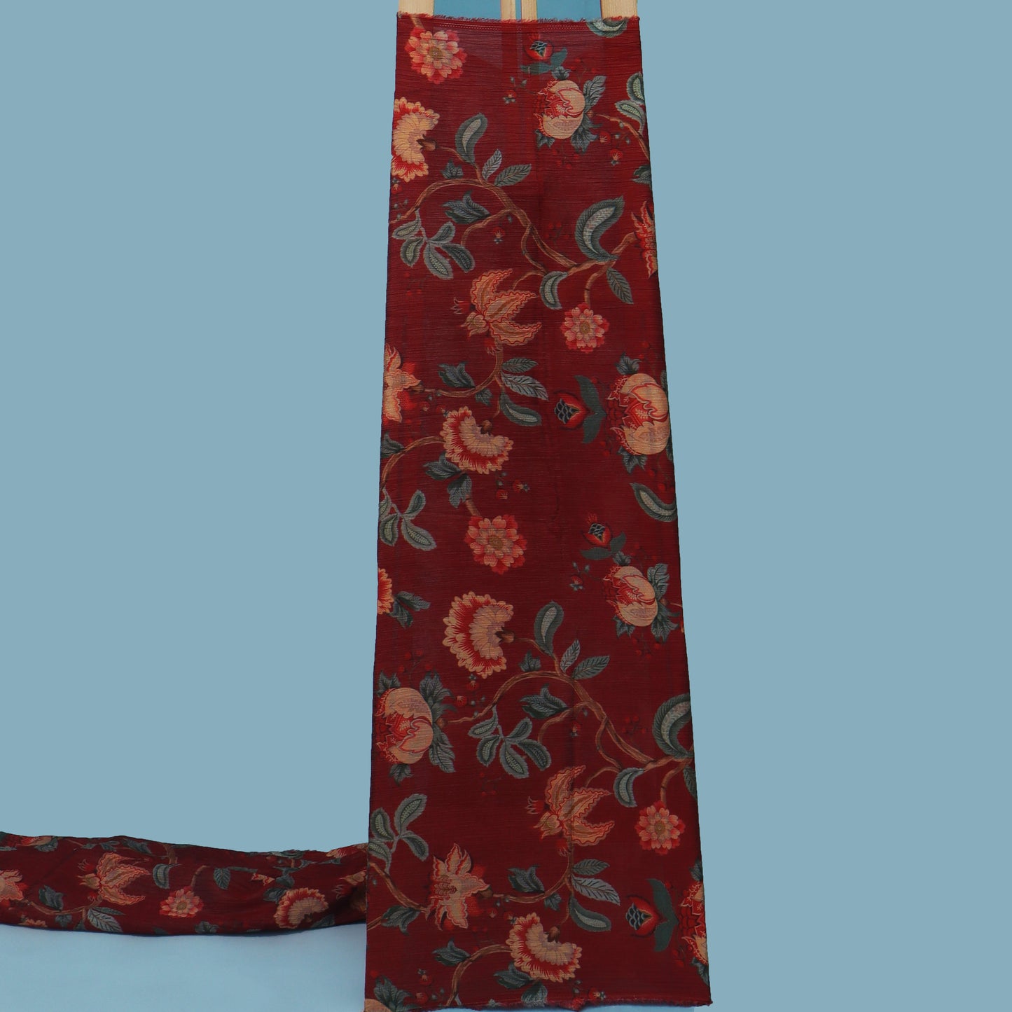 Multi-Color Chinon Crush Print Fabric