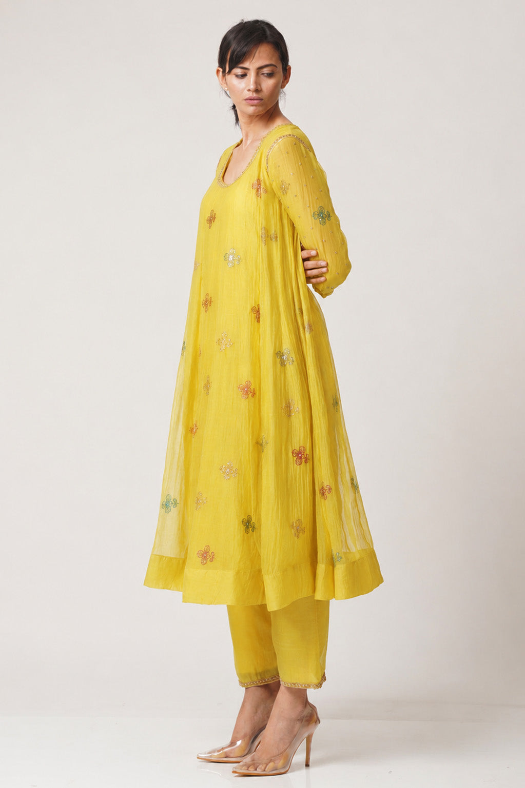 Chanderi Booti Fabric