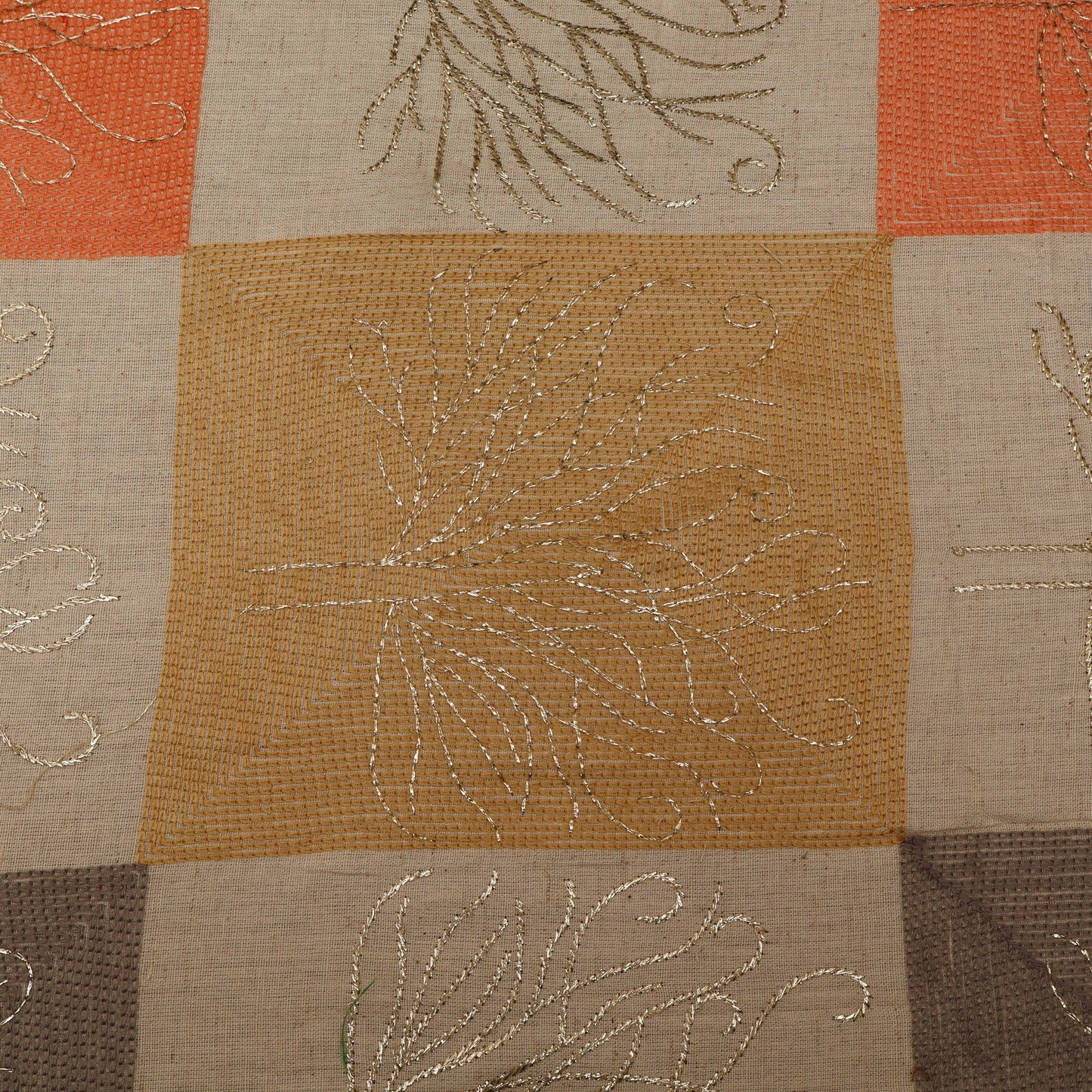 Colored Linen Embroidery Fabric