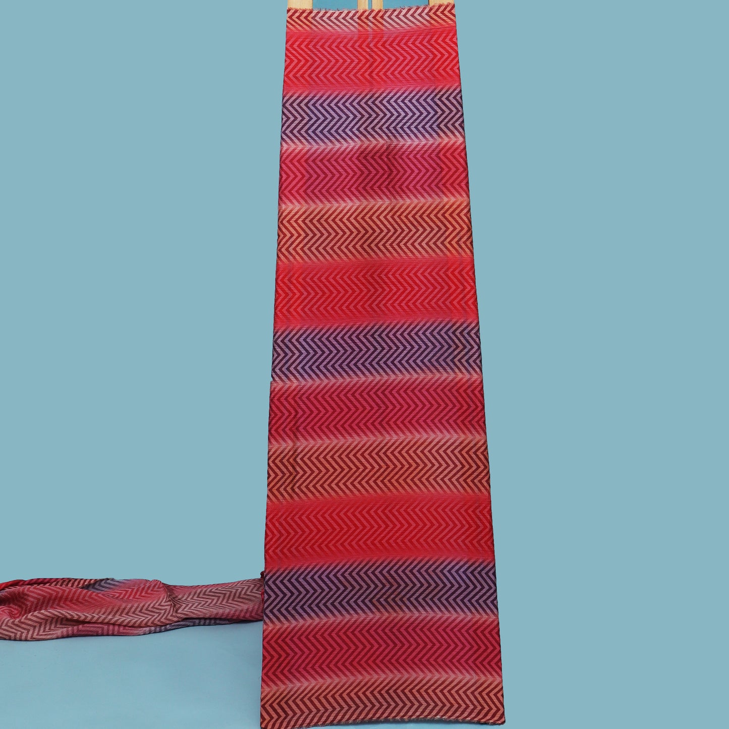 Multi-Color Chinon Crush Print Fabric