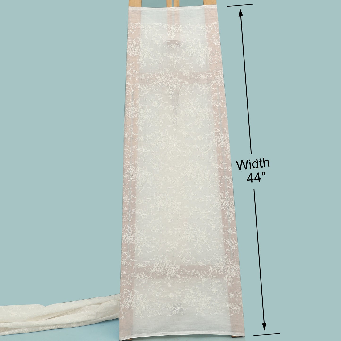 Mulmul Cotton Embroidery Fabric