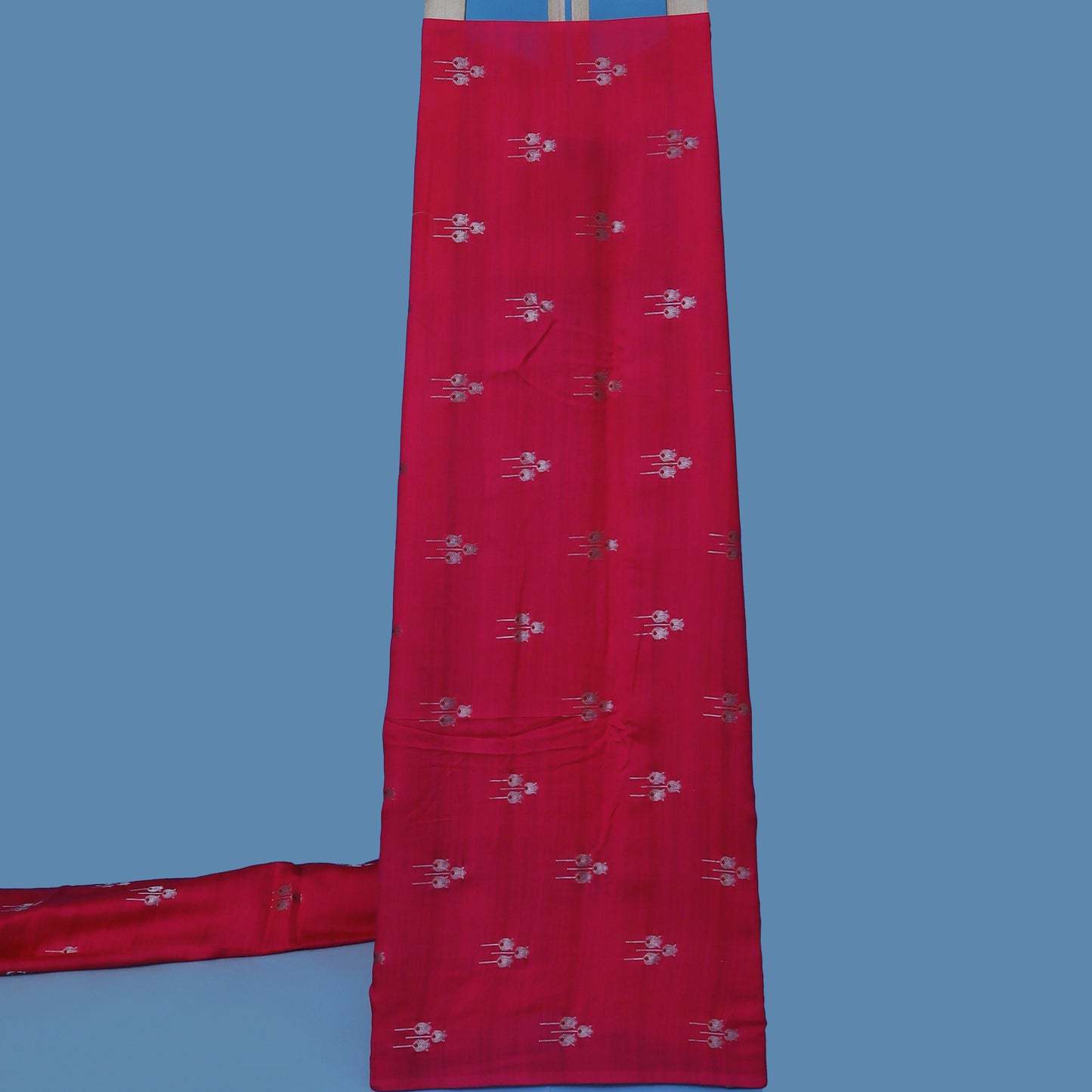 Barbie Pink Color Munga Brocade Fabric