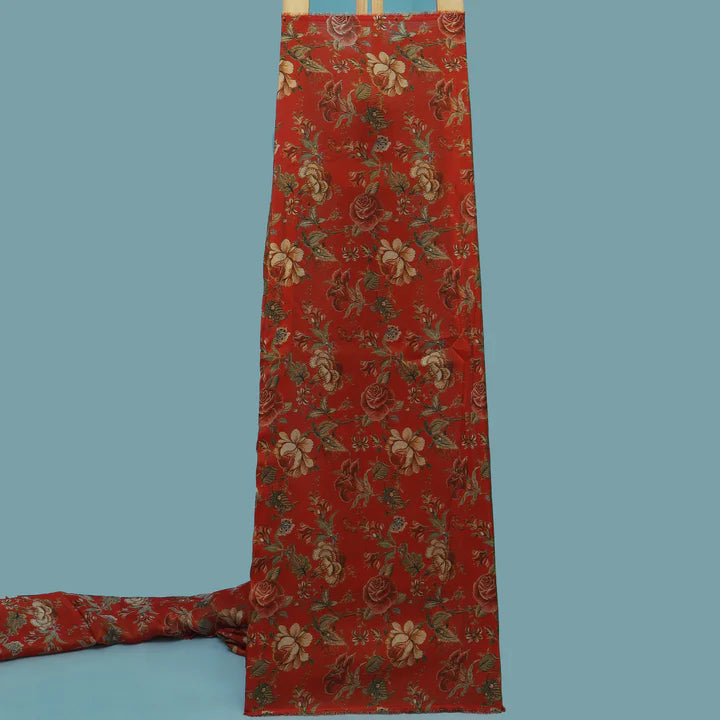 Colored Tissue Print Fabric (Cut Pieces 2Mtr)