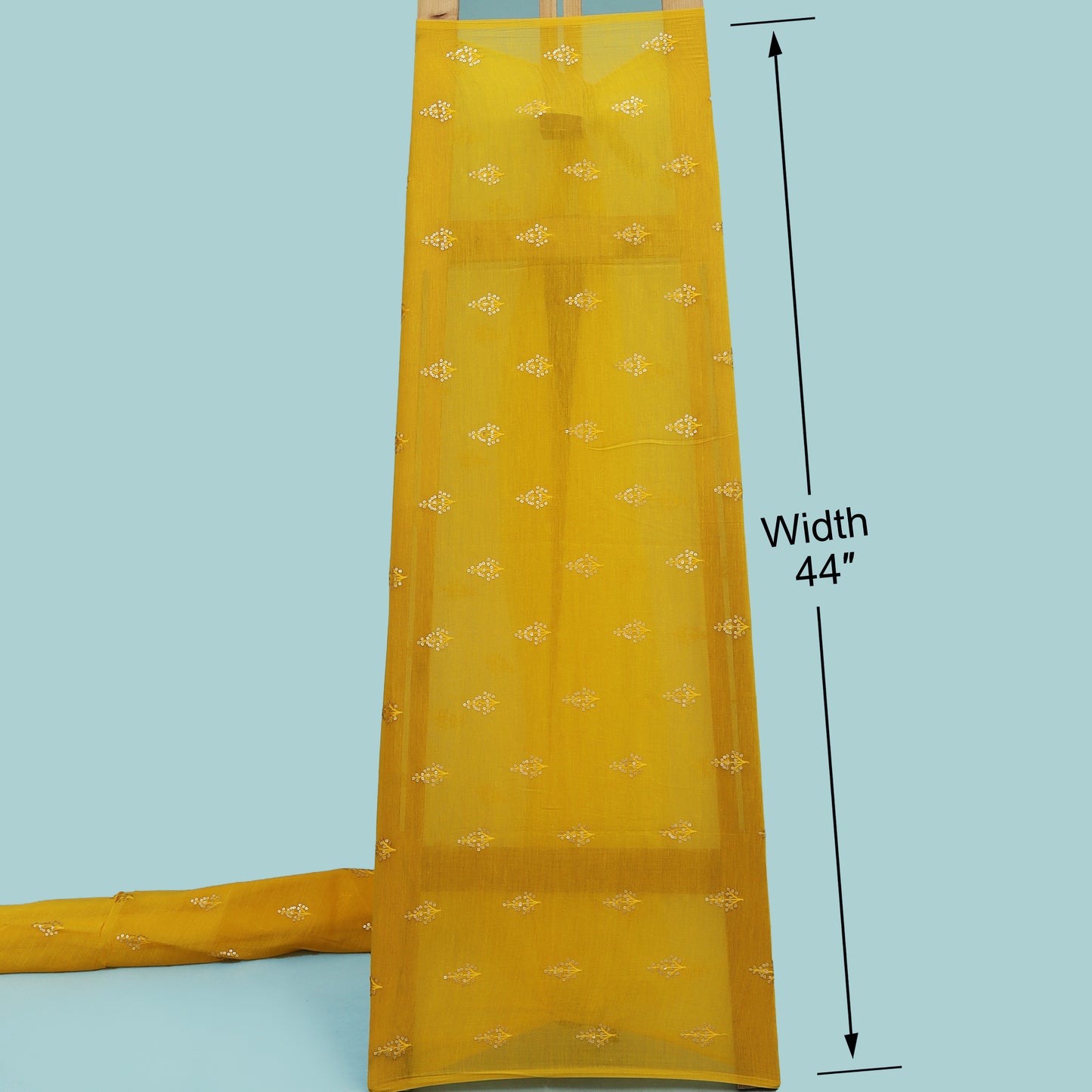 Chanderi Embroidery Fabric