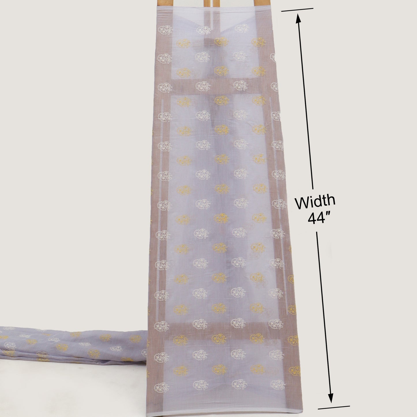 Chanderi Embroidery Fabric