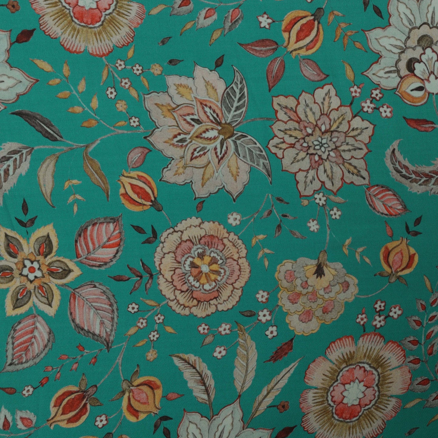 Multi-Color Pashmina Print Fabric