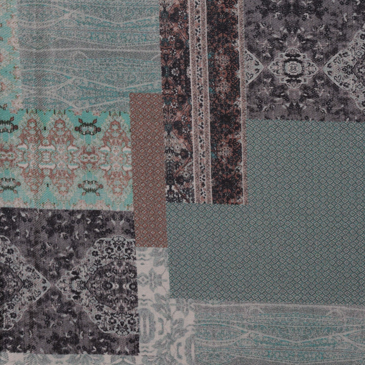 Multi-Color Pashmina Print Fabric