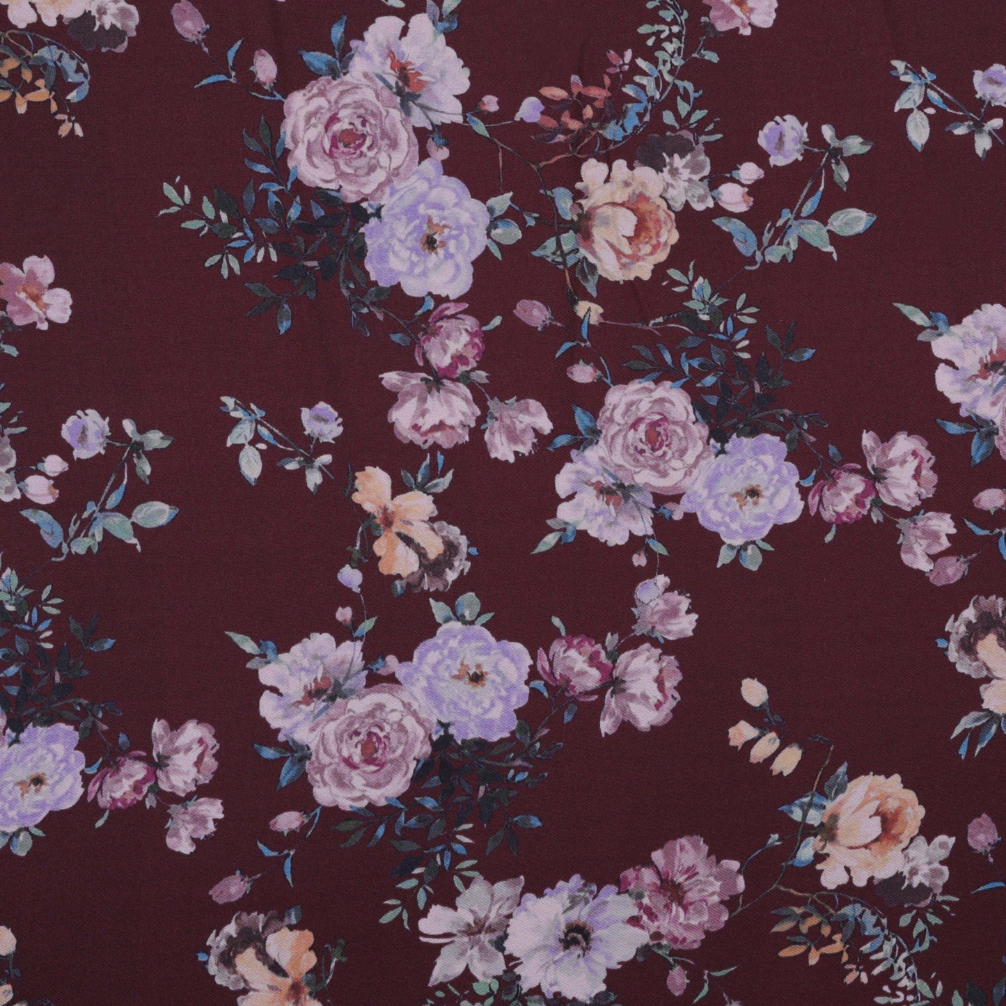 Multi-Color Pashmina Print Fabric