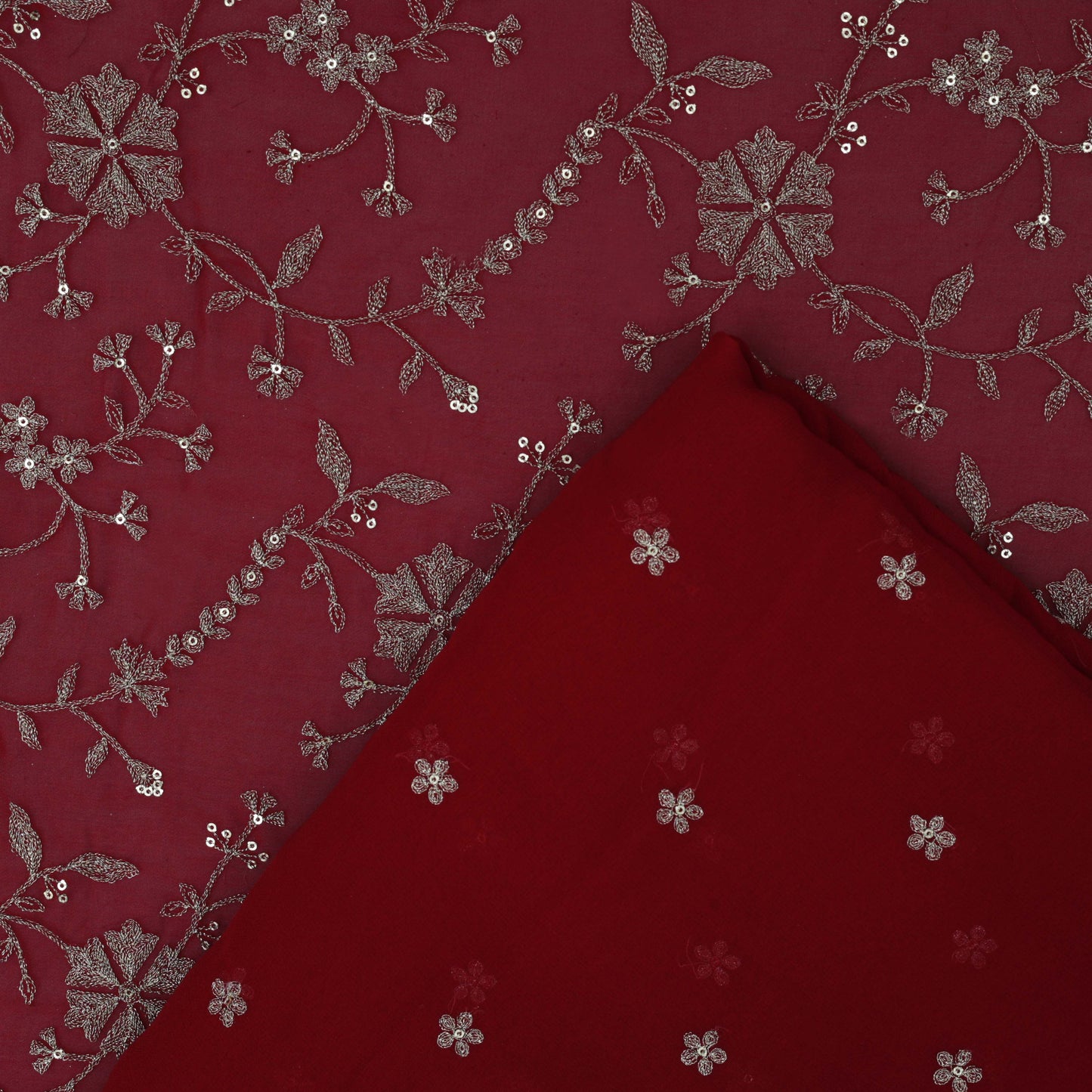 Georgette Embroidery Fabric