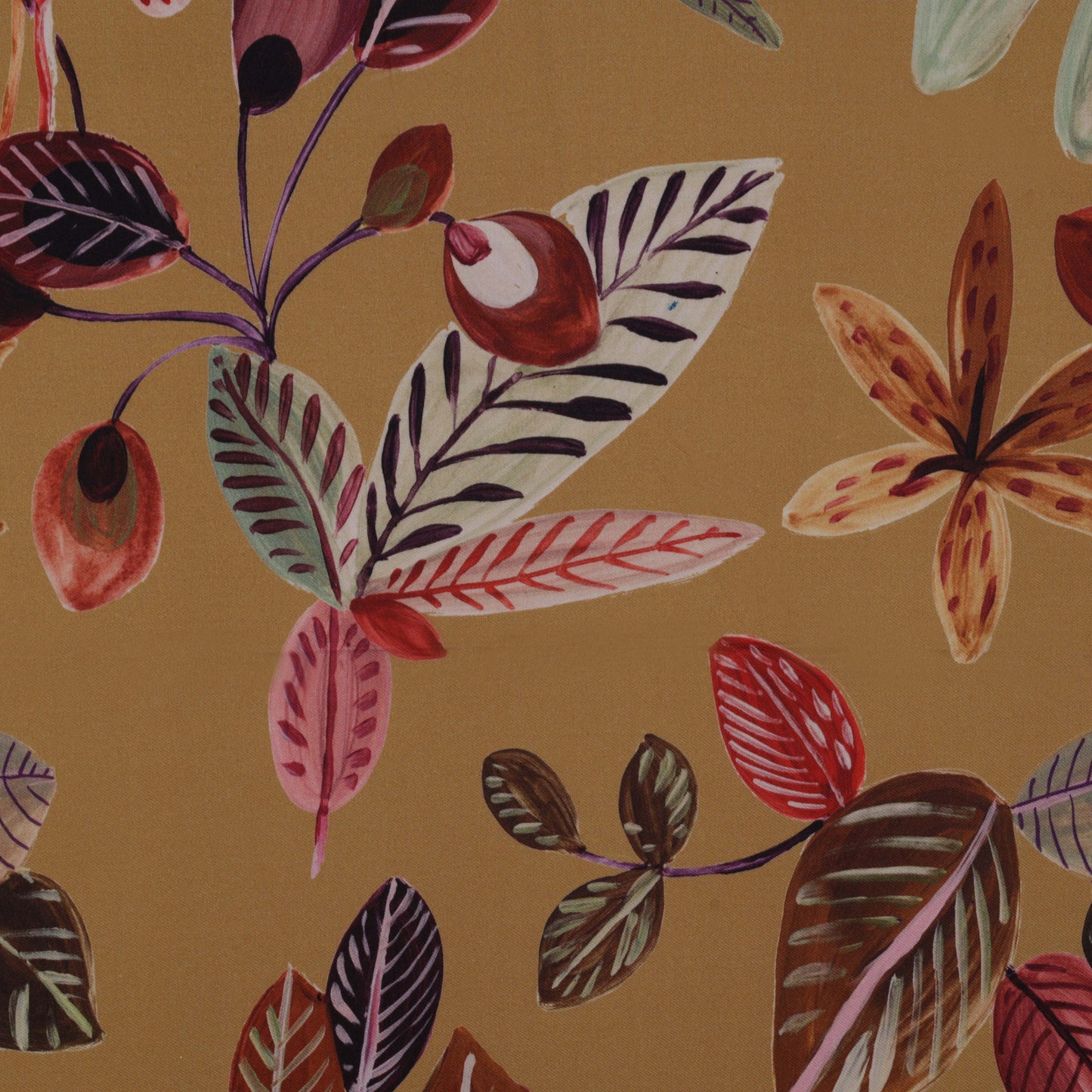 Multi-Color Pashmina Print Fabric