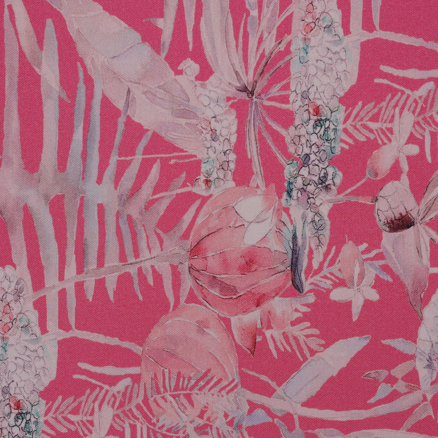 Multi-Color Pashmina Print Fabric