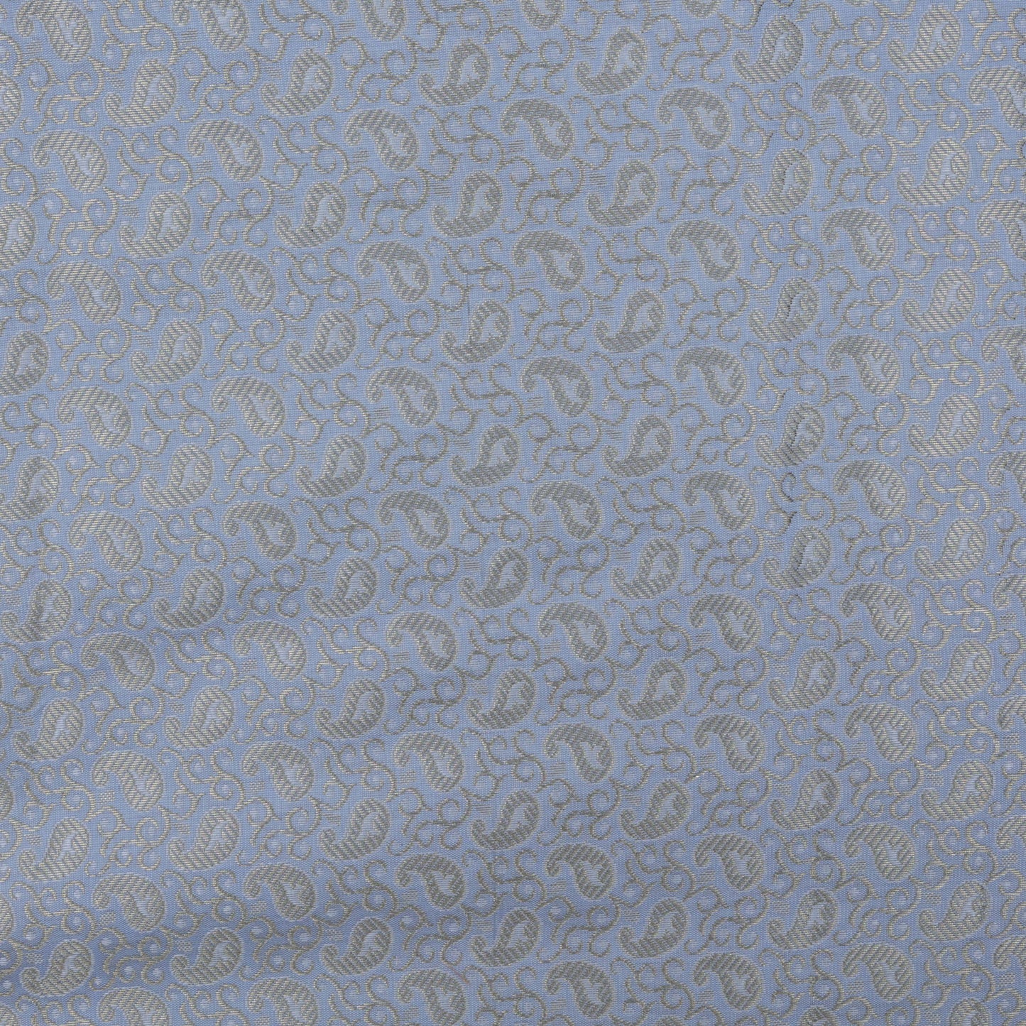 Sky Blue Color Alfi Brocade Fabric