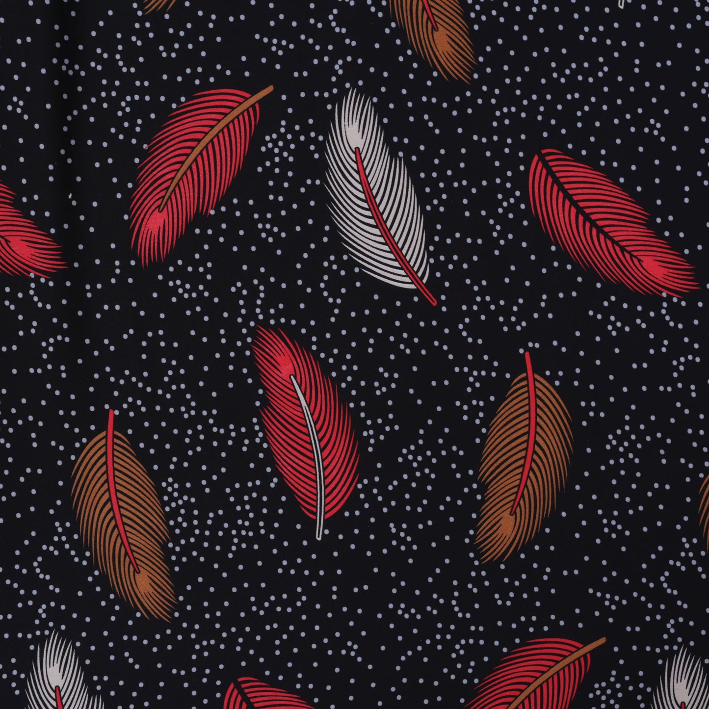 Multi-Color Armani Satin Print Fabric