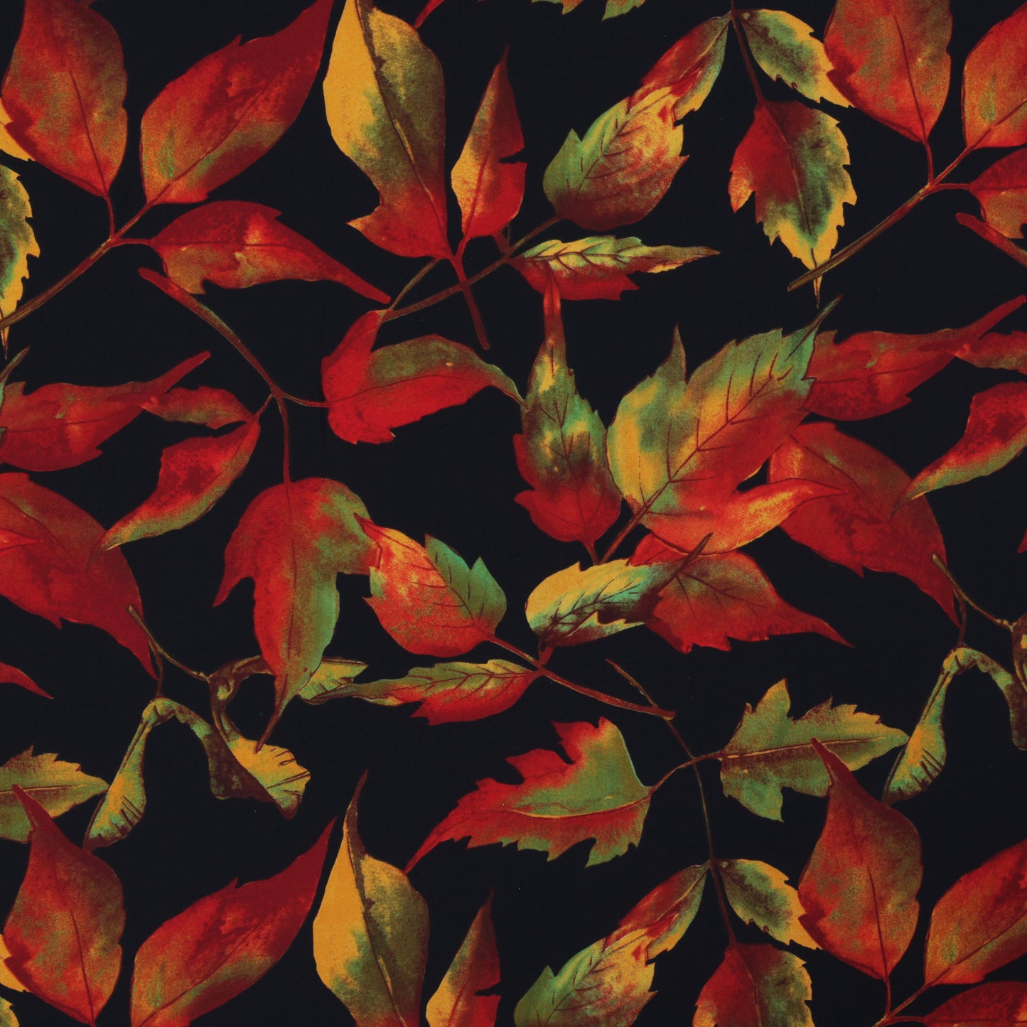 Multi-Color Armani Satin Print Fabric