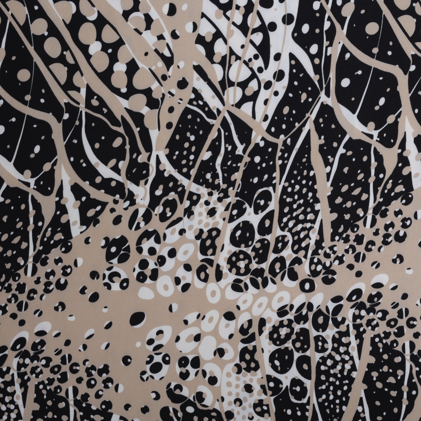 Multi-Color Armani Satin Print Fabric