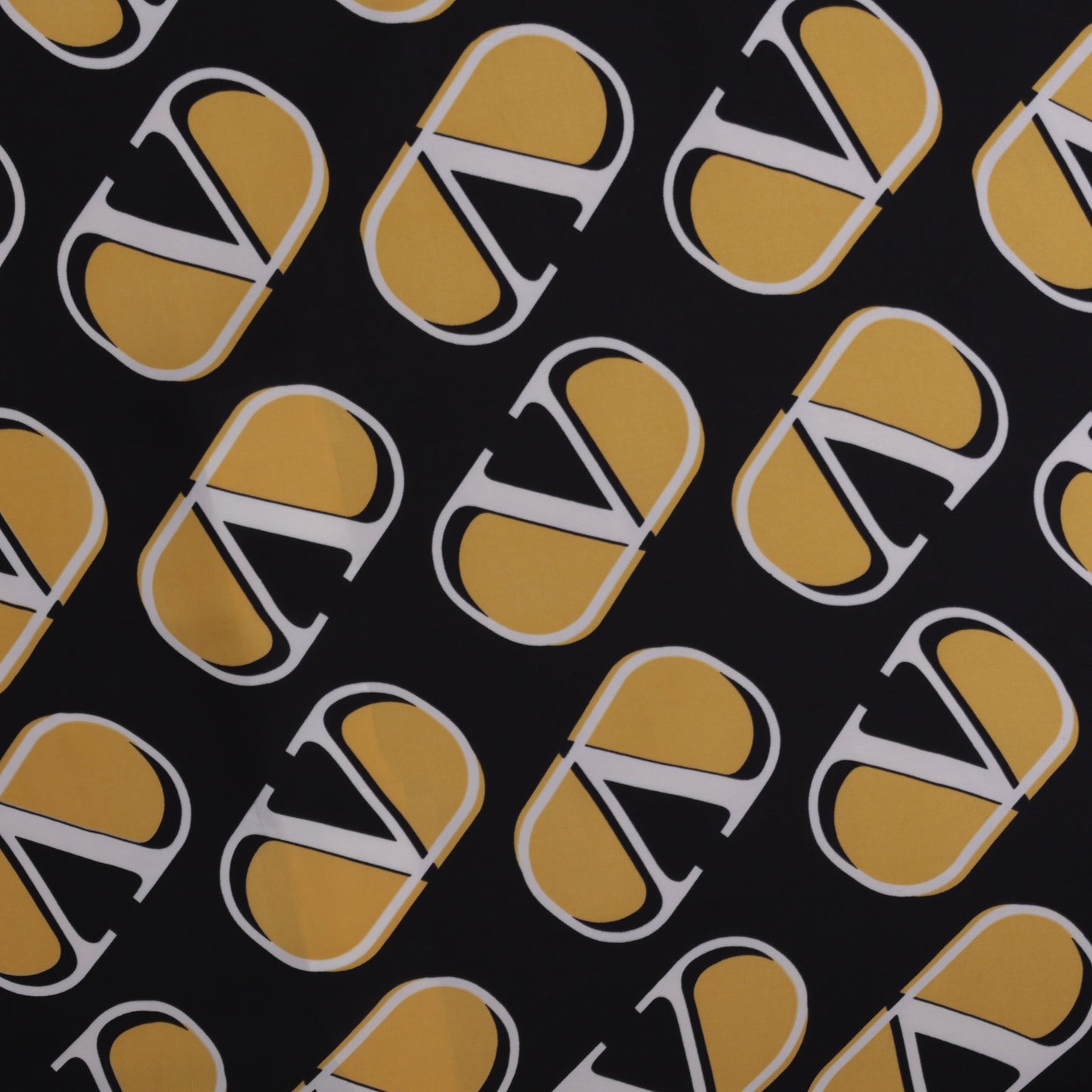 Multi-Color Armani Satin Print Fabric