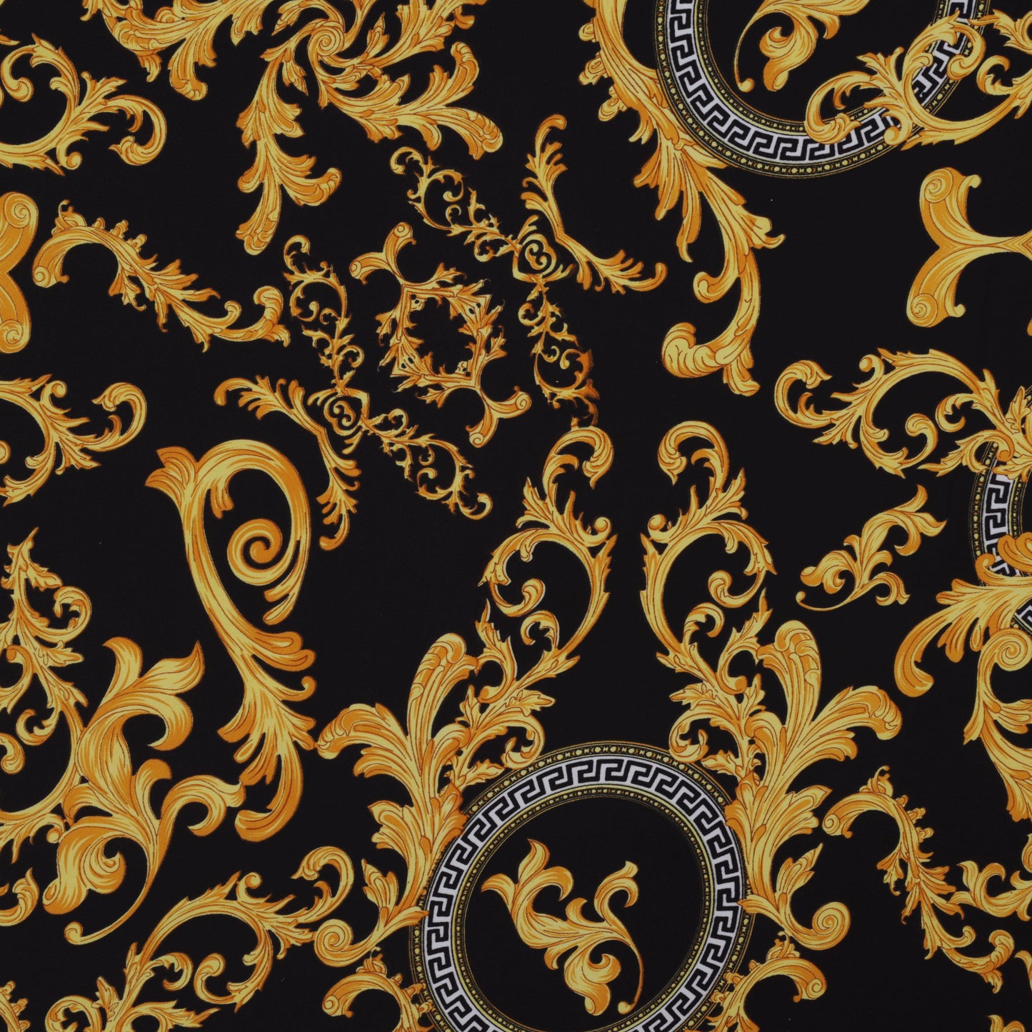 Multi-Color Armani Satin Print Fabric