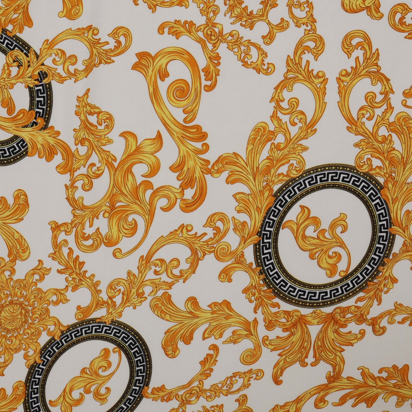 Multi-Color Armani Satin Print Fabric