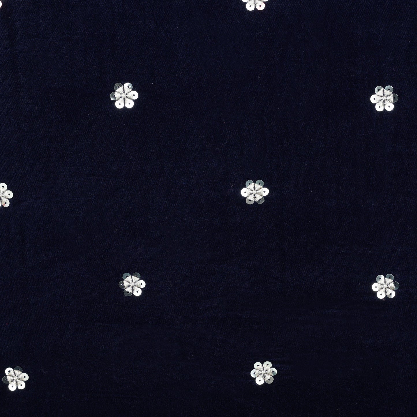 Velvet Booti Embroidery Fabric