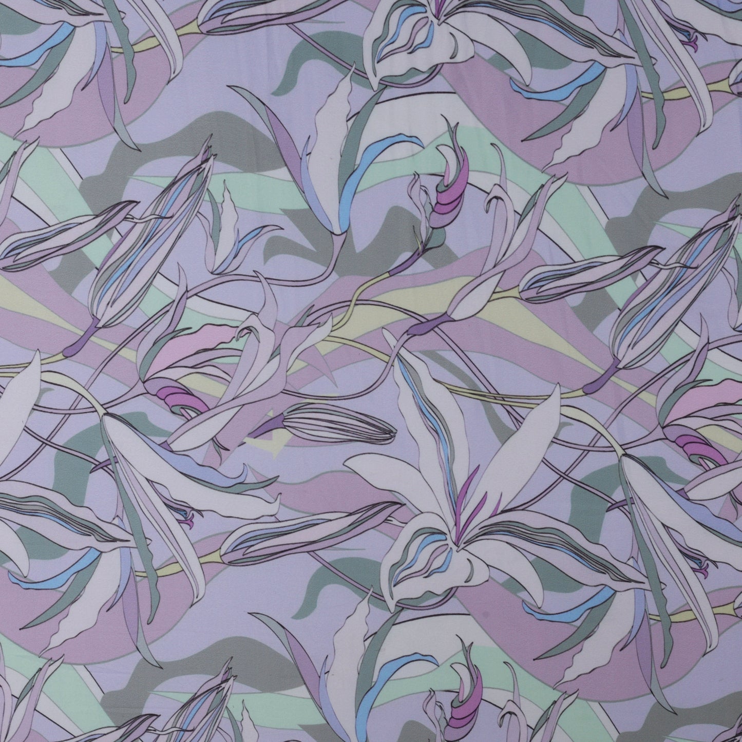 Armani Satin Print Fabric