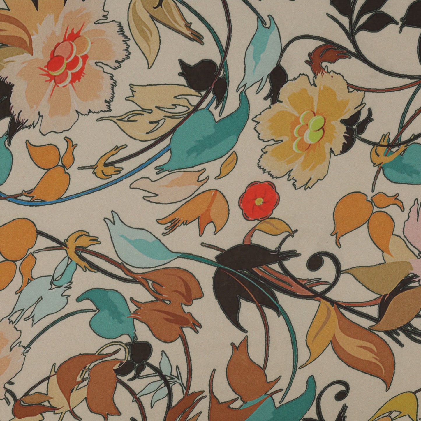 Armani Satin Print Fabric