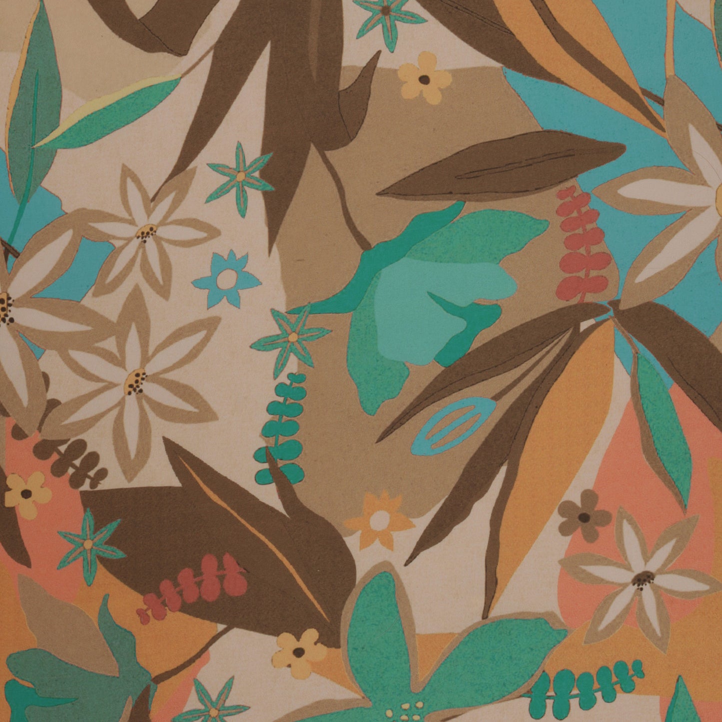 Armani Satin Print Fabric