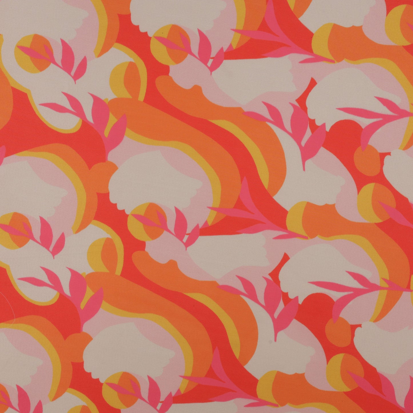 Armani Satin Print Fabric