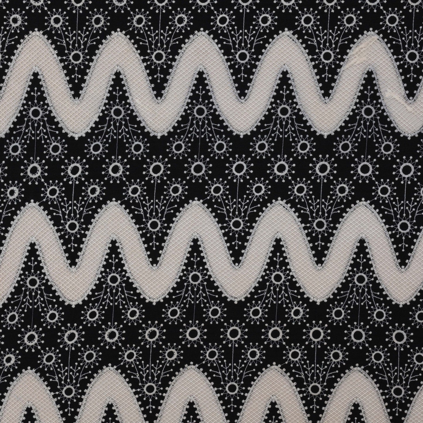 Crepe Embroidery Fabric