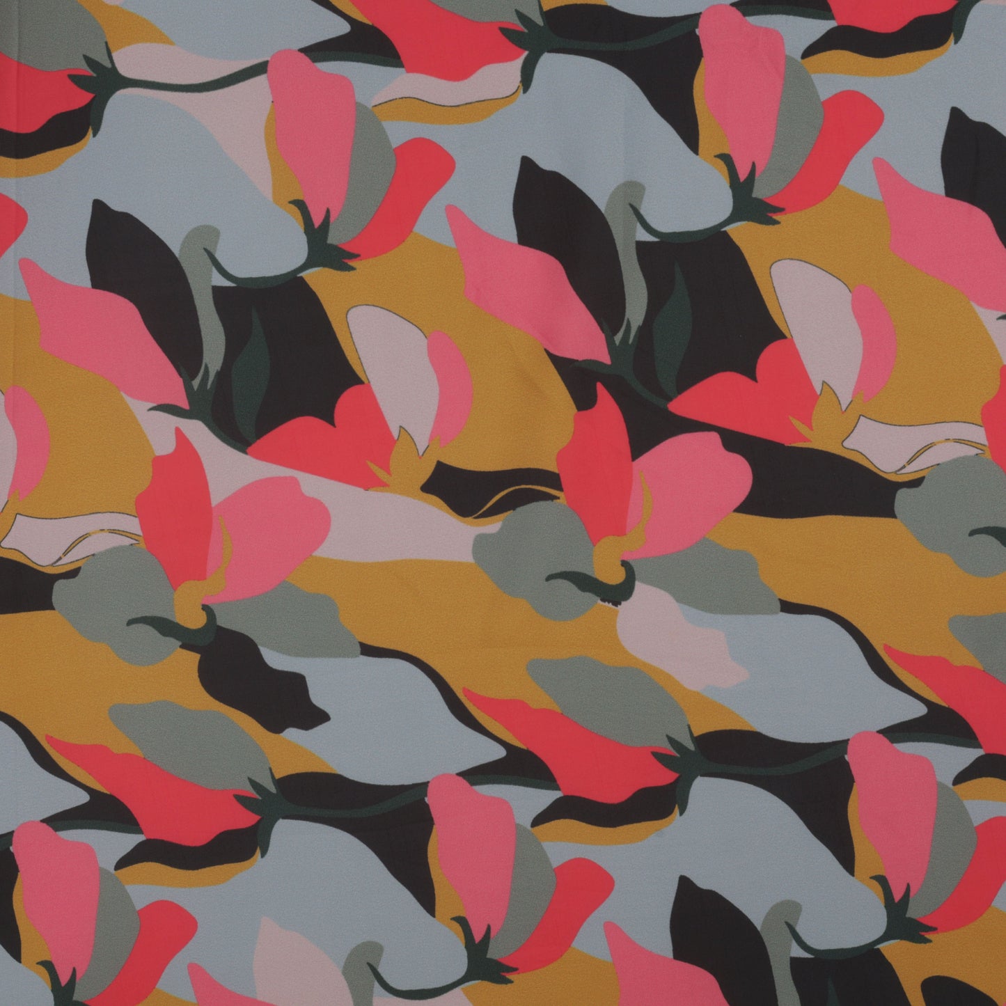 Armani Satin Print Fabric