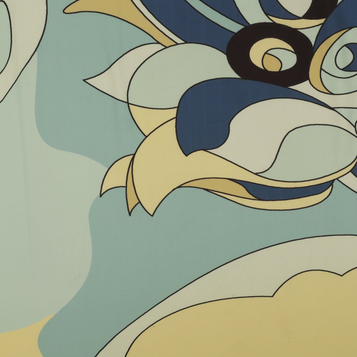 Armani Satin Print Fabric