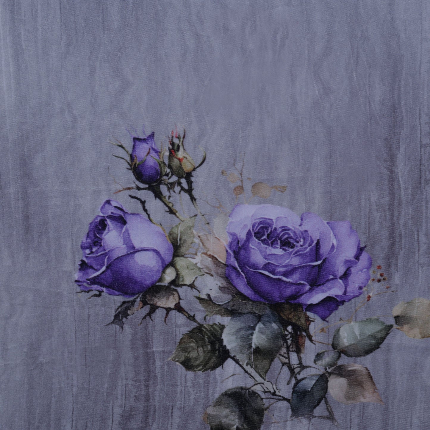 Multi-Color Velvet Print Fabric