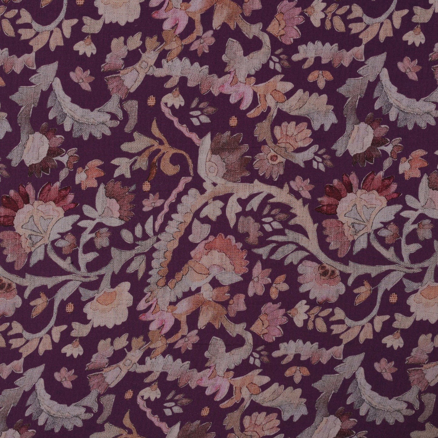 Multi-Color Pashmina Print Fabric