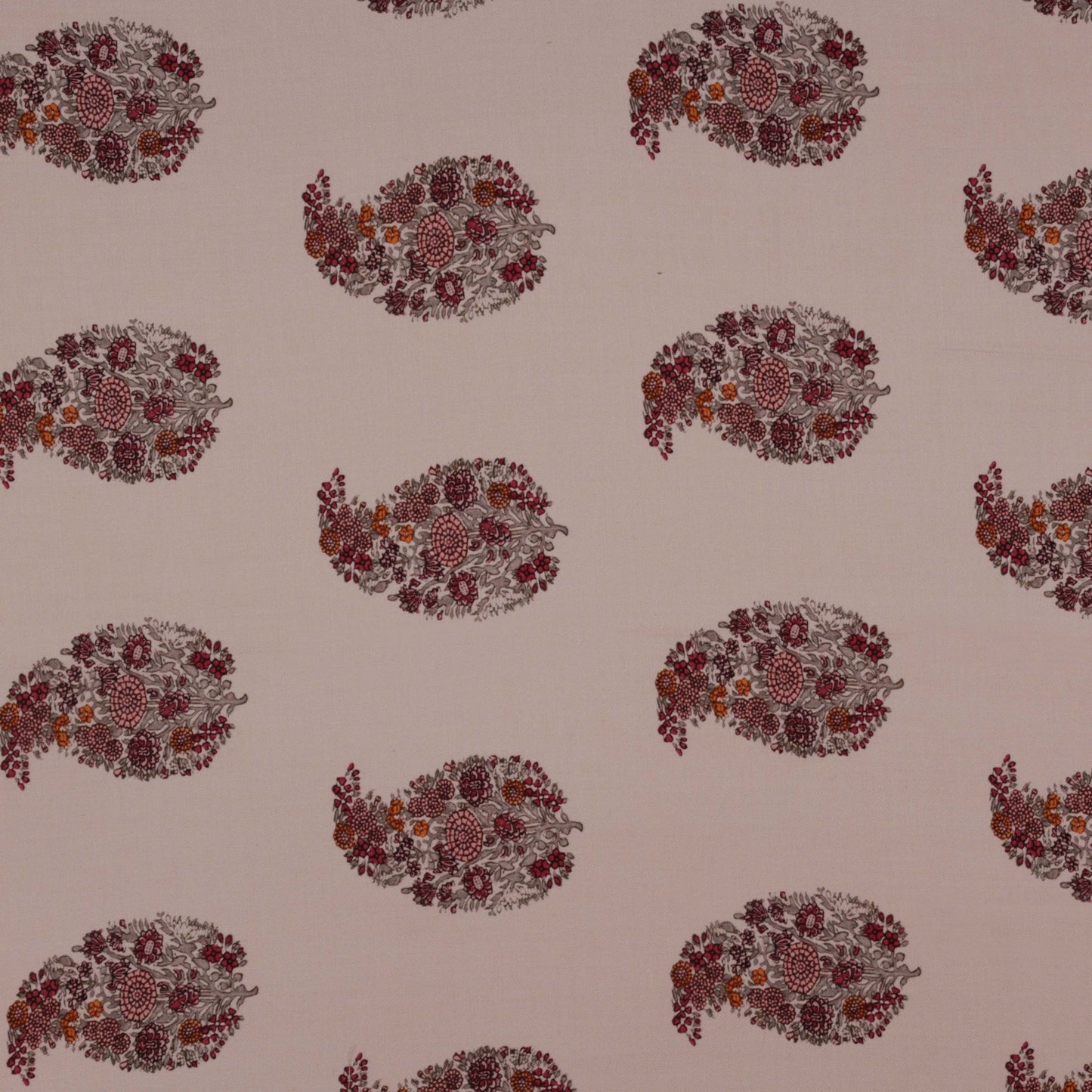 Multi-Color Pashmina Print Fabric