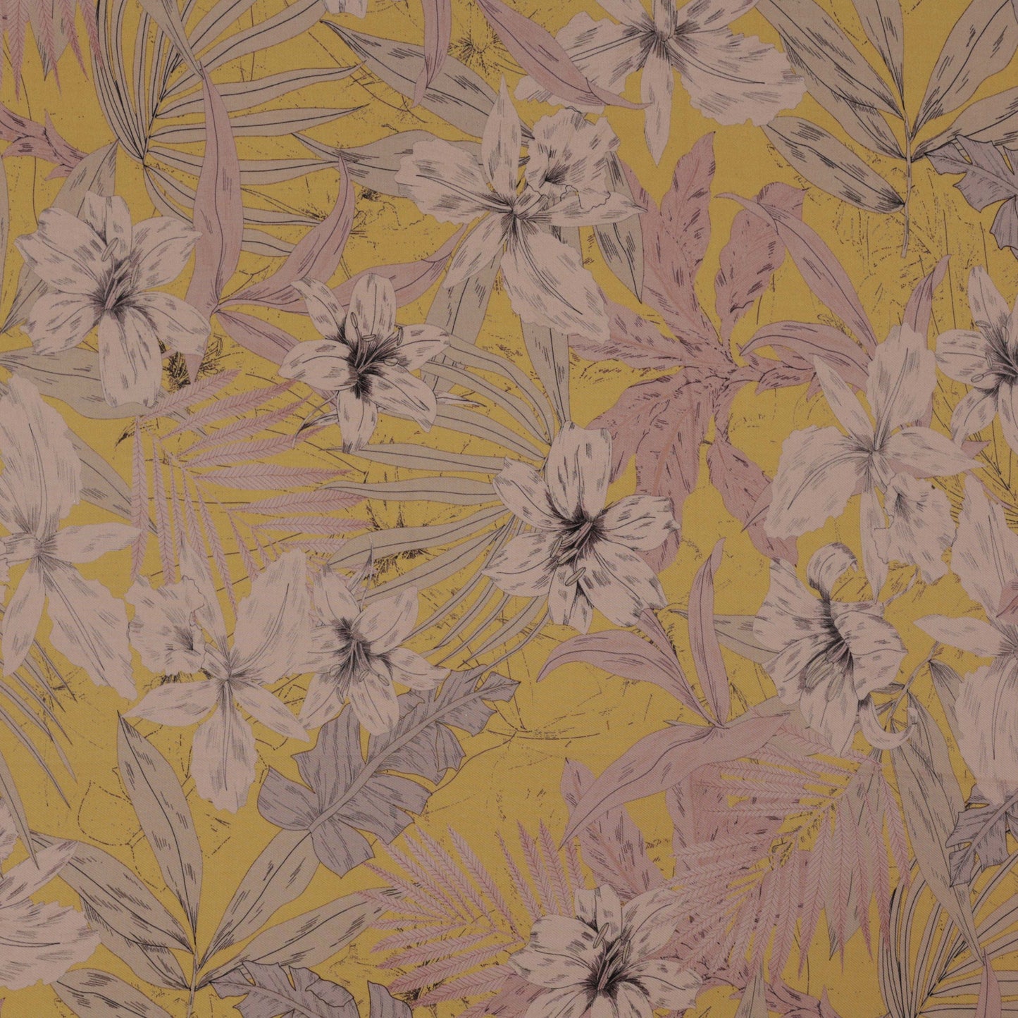 Multi-Color Pashmina Print Fabric