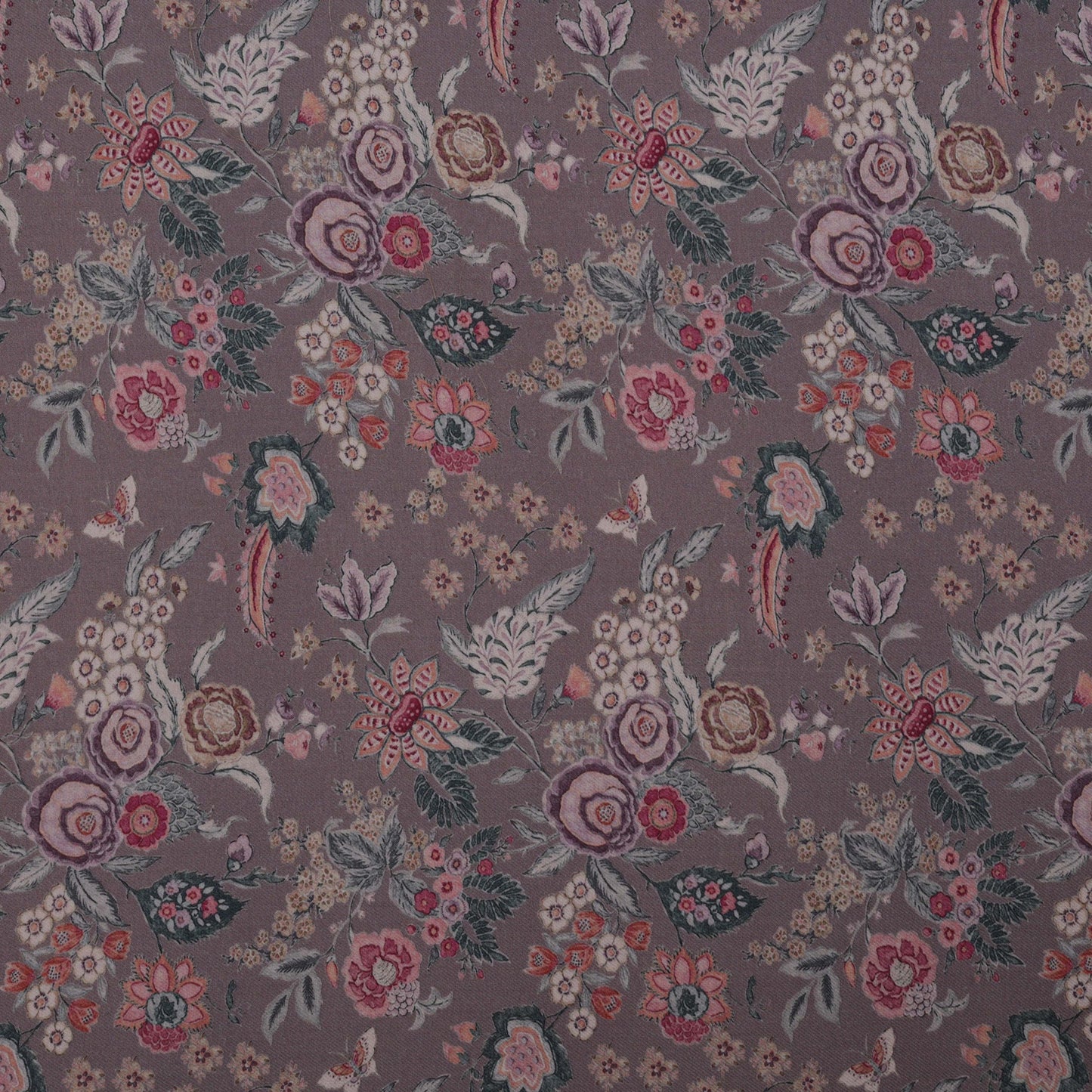 Multi-Color Pashmina Print Fabric